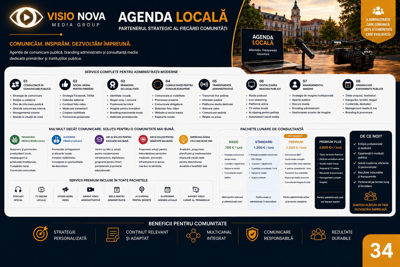 Servicii Agenda Locală pentru administrații moderne